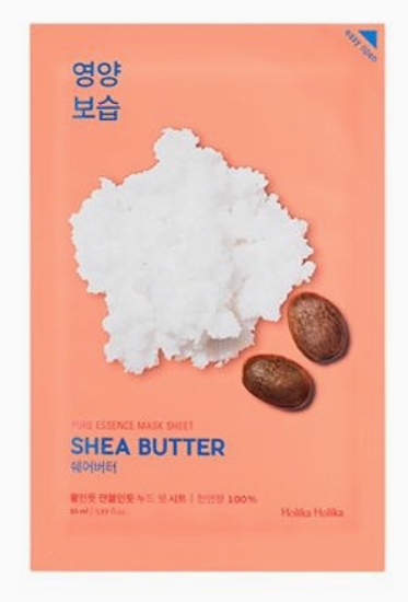 Holika Holika Pure Essence Mask Sheet Shea Butter Antirughe Rivitalizzante 20 ml